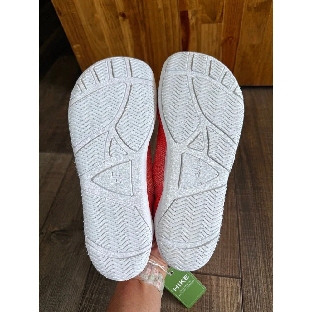 Women’s HF Hike Footwear Stride Ergonomic Barefoot Shoes Sz. 7.5 NWT Orange